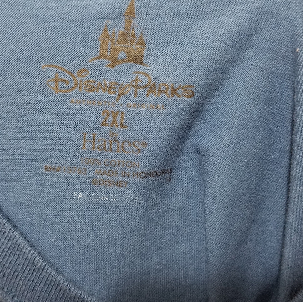 Disney Parks Disneyland Resort Shirt Men's 2XL Blue California DLR - Picture 2 of 8